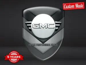 GMC Decalcomanie Auto su Misura Resistenti Pregiate Pro